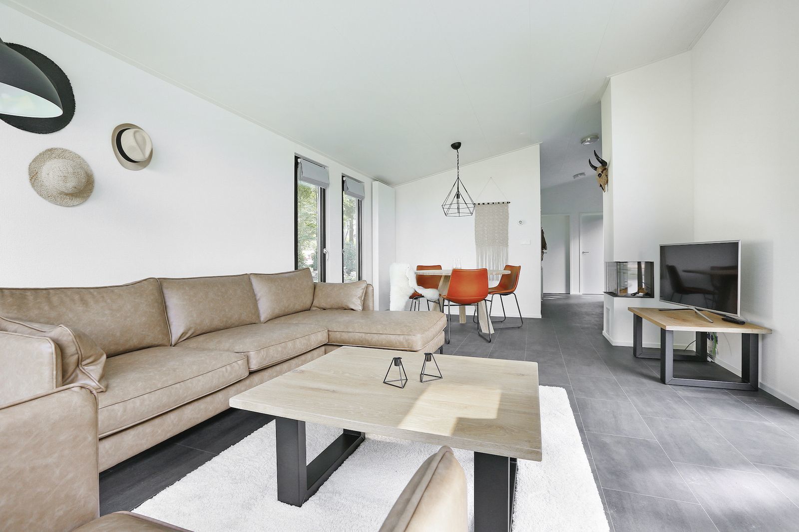 Interieur van de Bos Lodge in Markelo